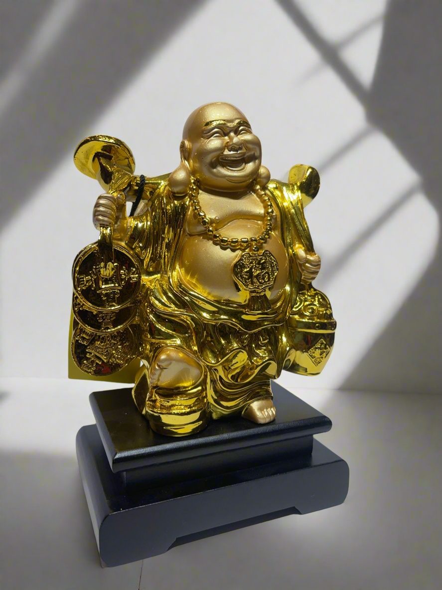 Laughing Buddha Golden