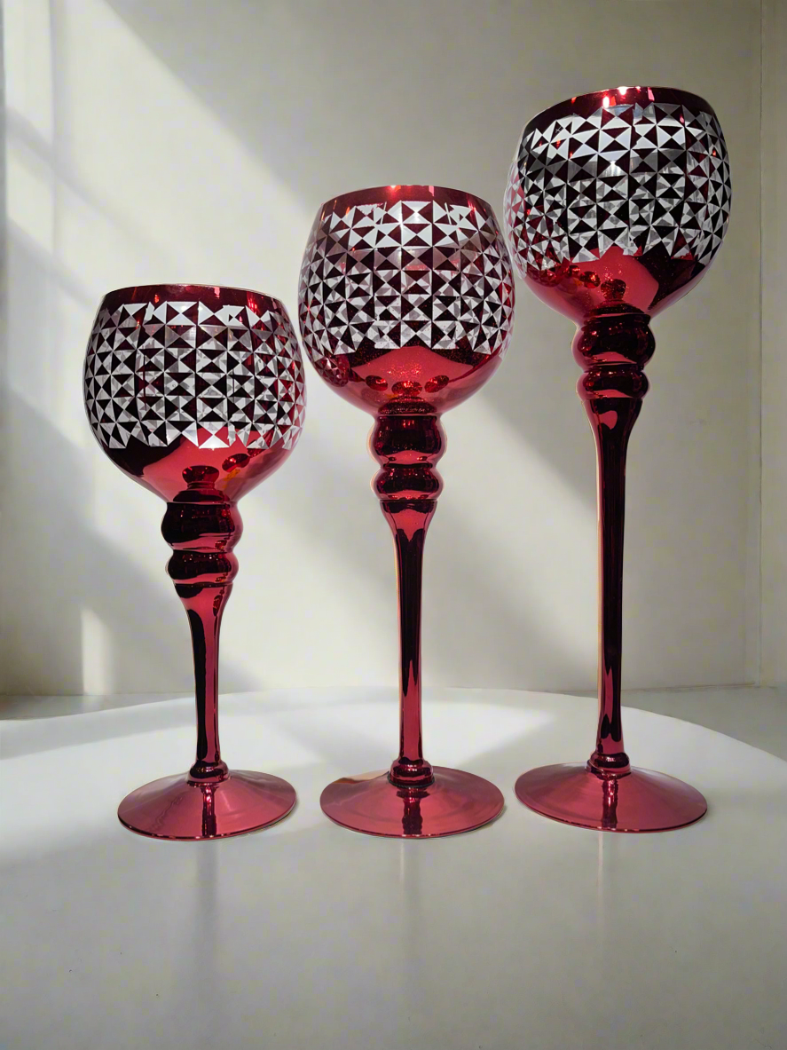 Candle Stand 3Pc Rad￼