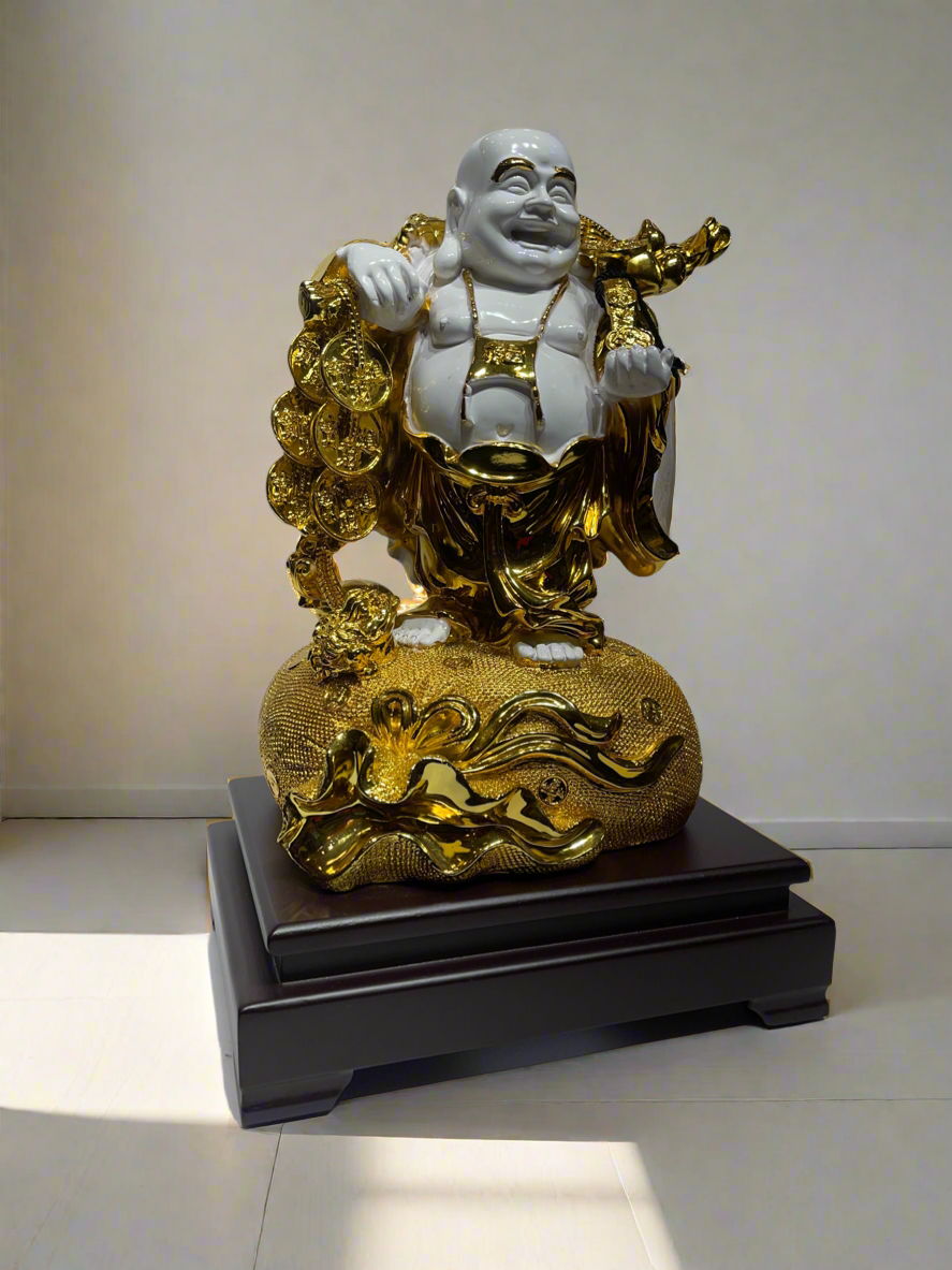 Laughing Buddha Golden