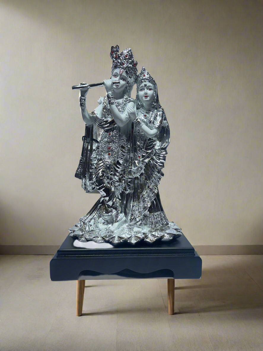 Radha Krishna White, and Silver ￼