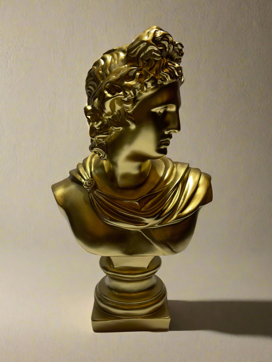 Sculpture Man Golden