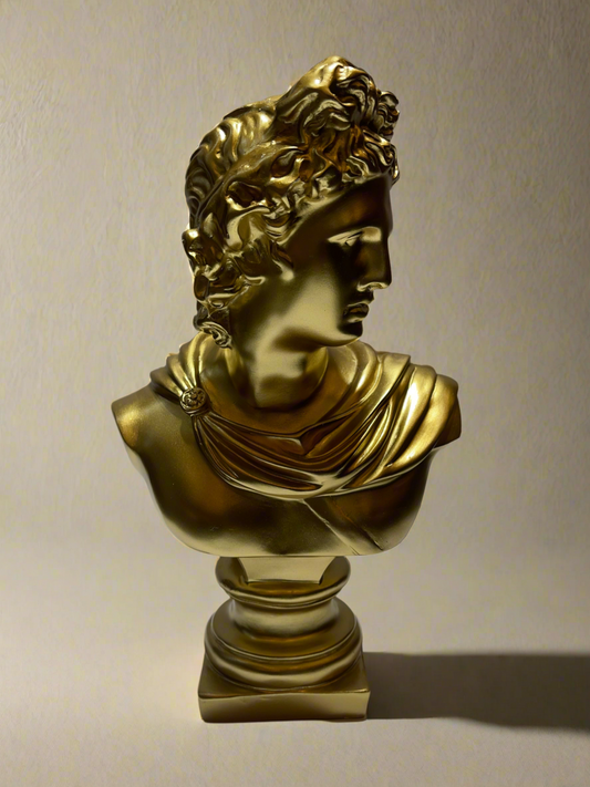 Sculpture Man Golden