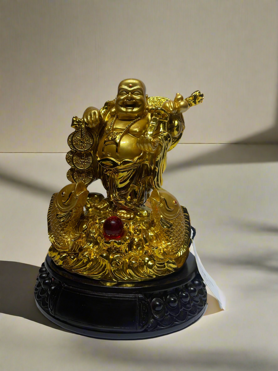 Laughing Buddha Golden