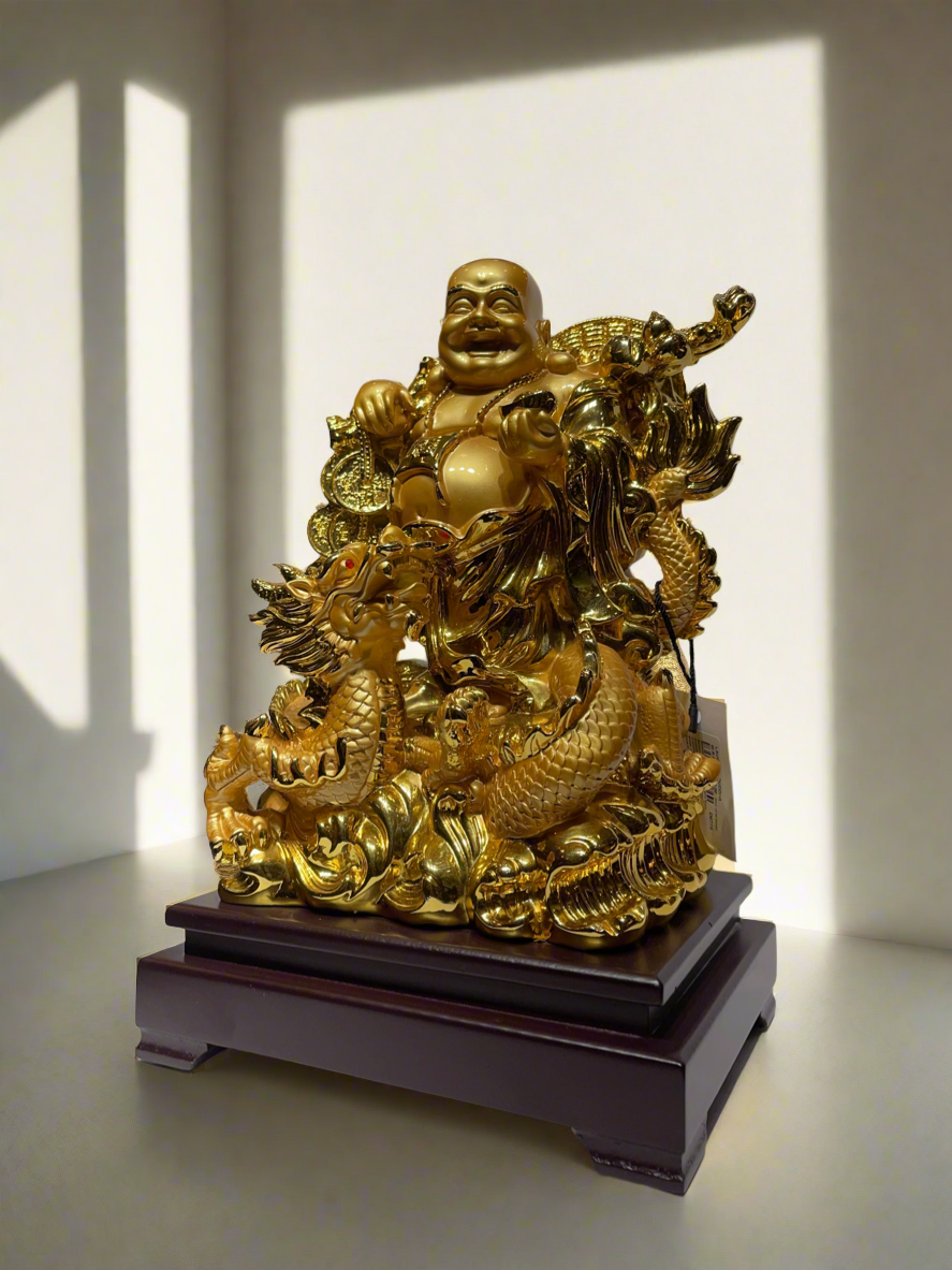 Laughing Buddha Golden