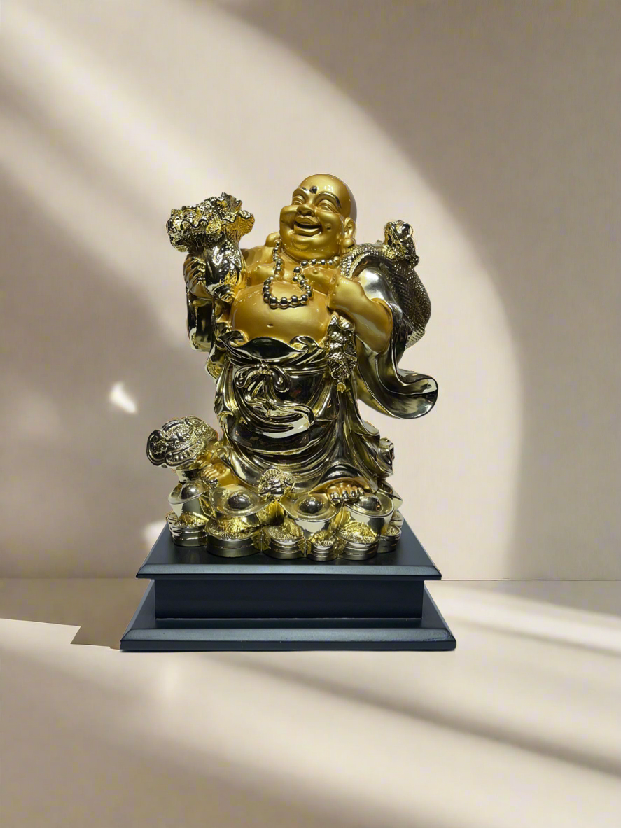 Laughing Buddha Golden