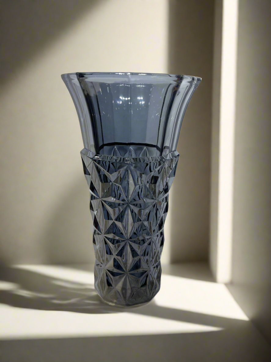 Glass Vase Smoke-280GW