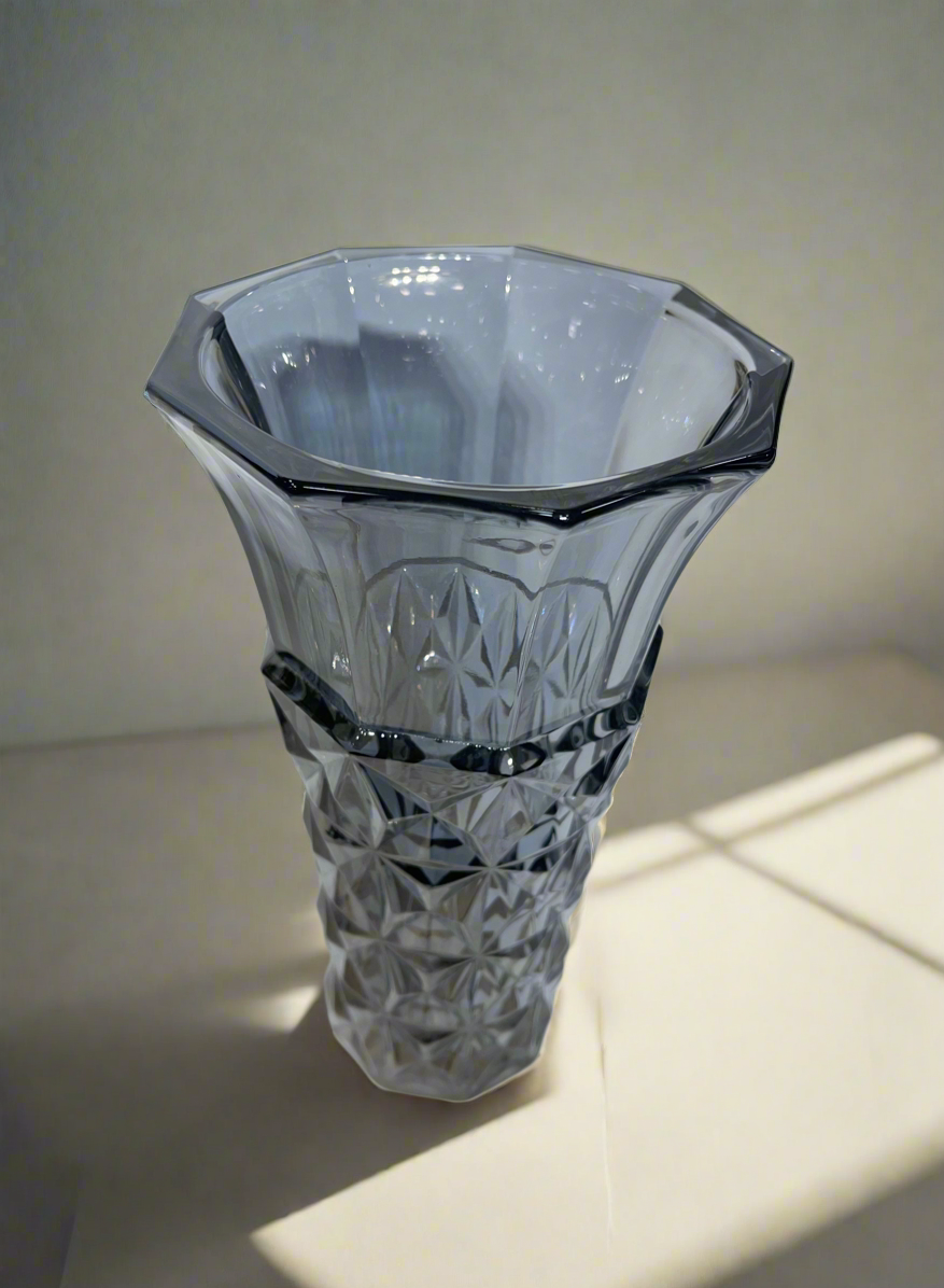 Glass Vase Smoke-280GW