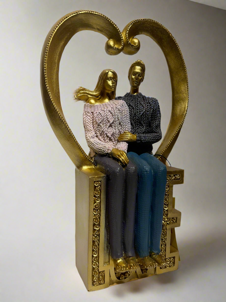 Couple Sitting Heart