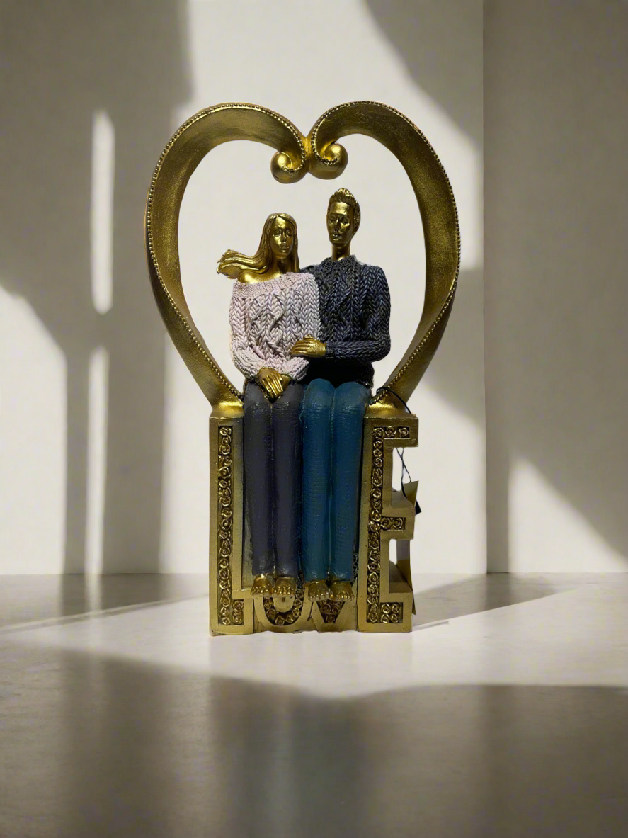 Couple Sitting Heart