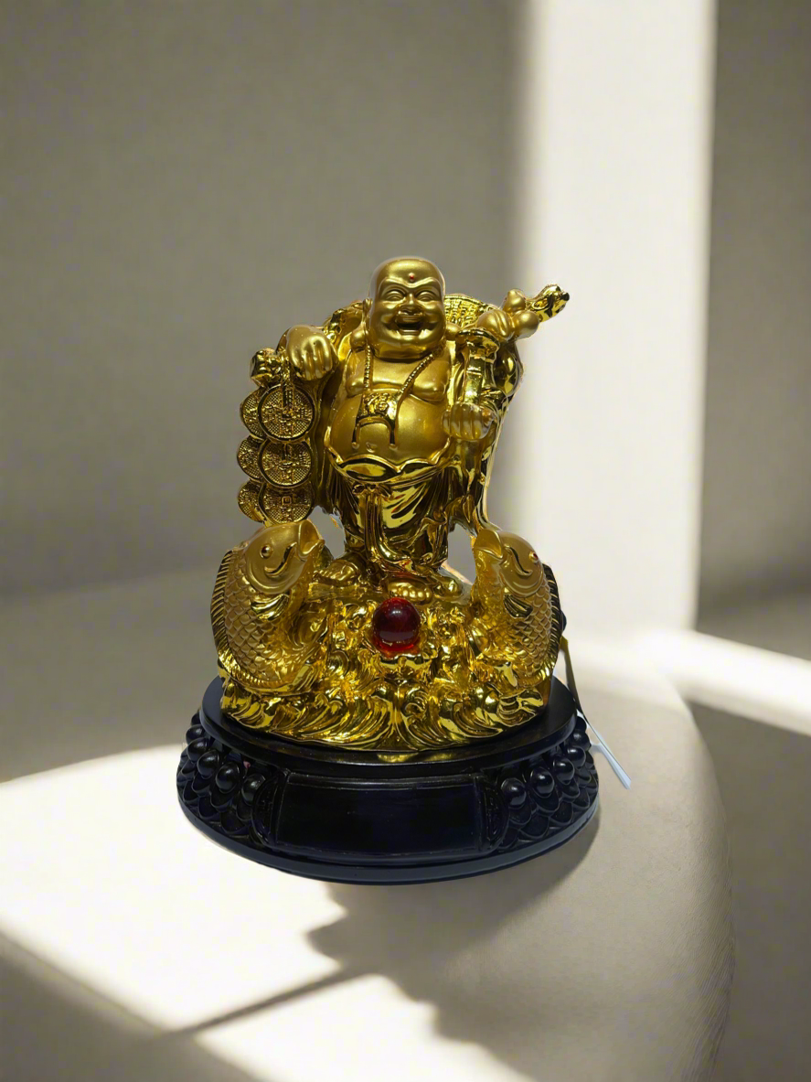 Laughing Buddha Golden