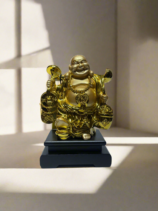 Laughing Buddha Golden