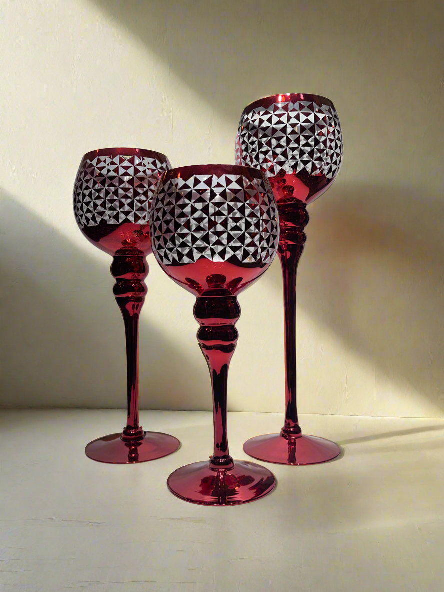 Candle Stand 3Pc Rad￼